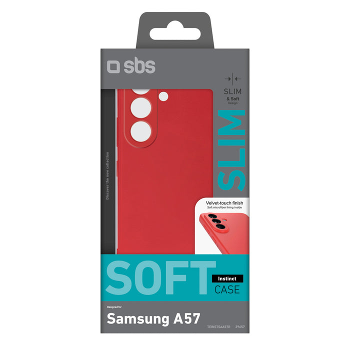 SBS Instinct Case for Samsung Galaxy A57 - Red