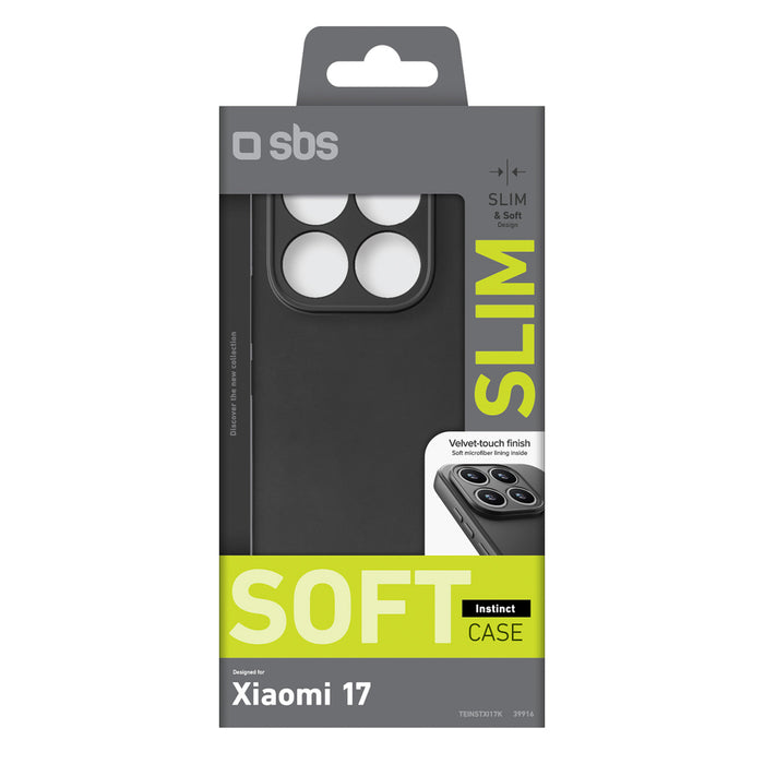 SBS Instinct Case for Xiaomi 17 - Black