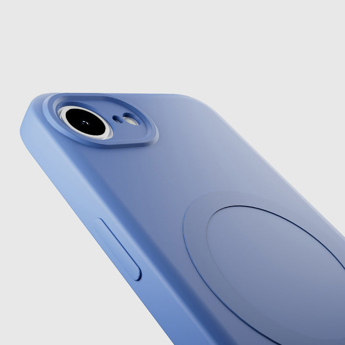 SBS Instinct Mag Case for iPhone 16e / 17e Compatible with MagSafe - Blue