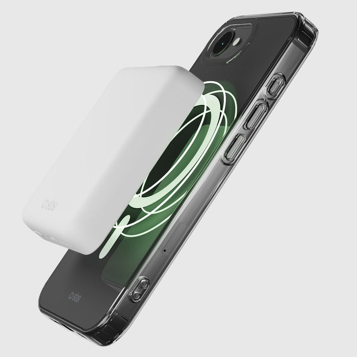 SBS Cover Light Mag Protective Case for iPhone 16e / 17e Compatible with MagSafe - Transparent
