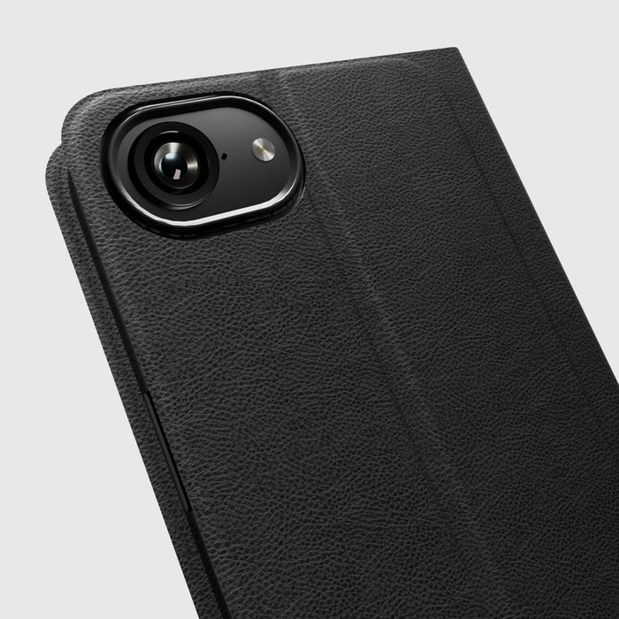 SBS Wallet Smooth Case for iPhone 16e / 17e with Flip - Black