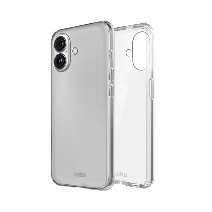 SBS Skinny Cover for iPhone 16 Plus - Transparent