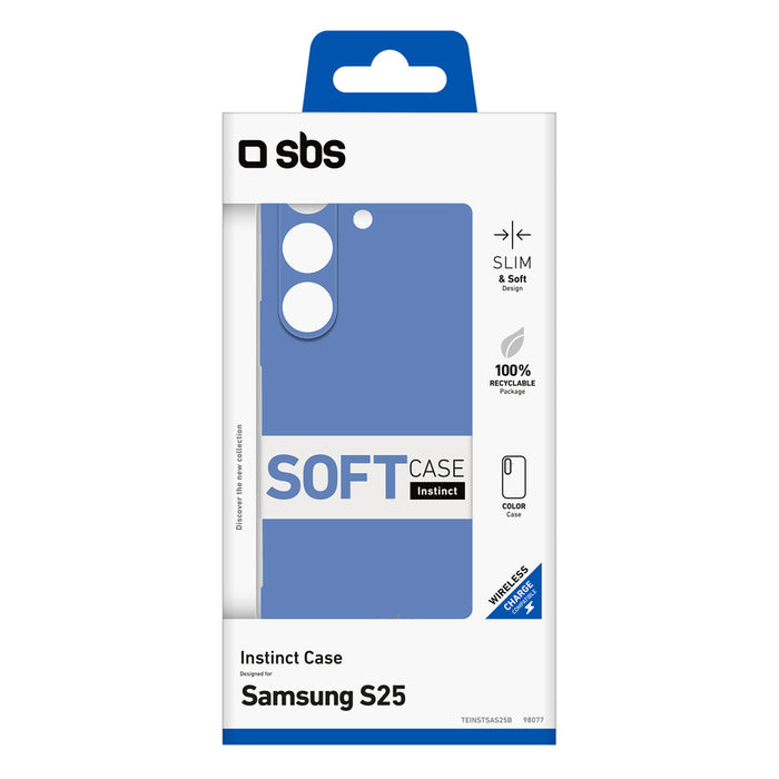 SBS Instinct Case for Samsung Galaxy S25 - Blue