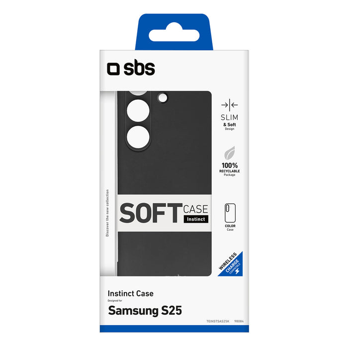 SBS Instinct Case for Samsung Galaxy S25 - Black