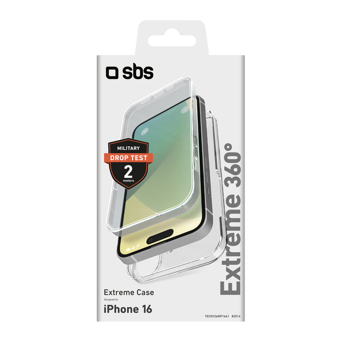 CASE SBS EXTREME 360* IPHONE 16 82014