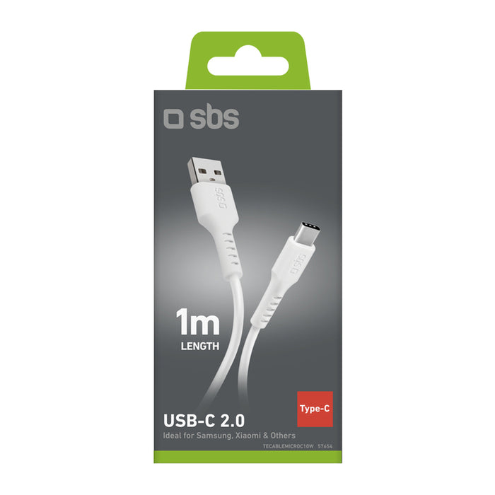 CABLE SBS USB-A to USB-C 2.0 1 m 57654