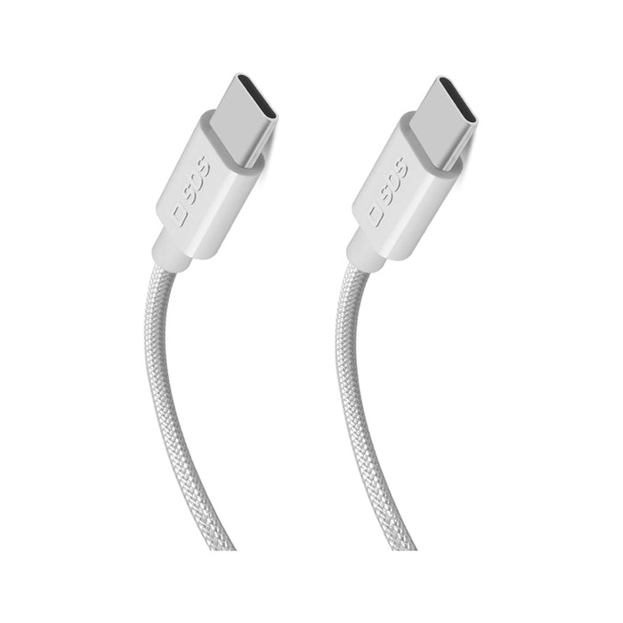 Cable SBS USB-C 3.2 100W PD 1.5M WHITE