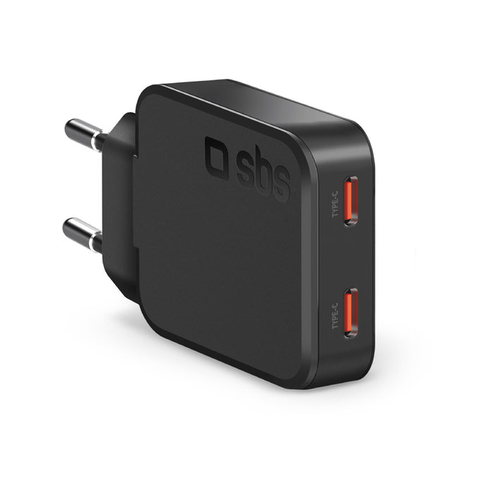 CHARGER 220V SBS 65W PD 2xUSB-C 23755 GSM, Tablet, Notebook