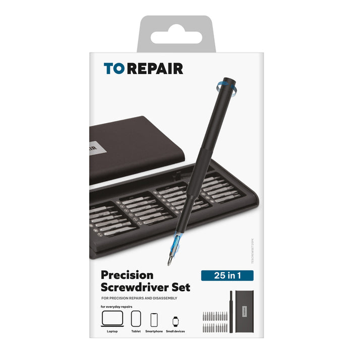 SCREWDRIVER SET SBS 02781 25 PIECES