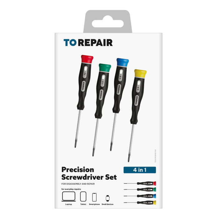 SCREWDRIVER SET SBS 02736 4 PCS