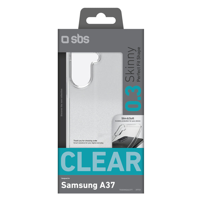 SBS Skinny Cover for Samsung Galaxy A37 - Transparent