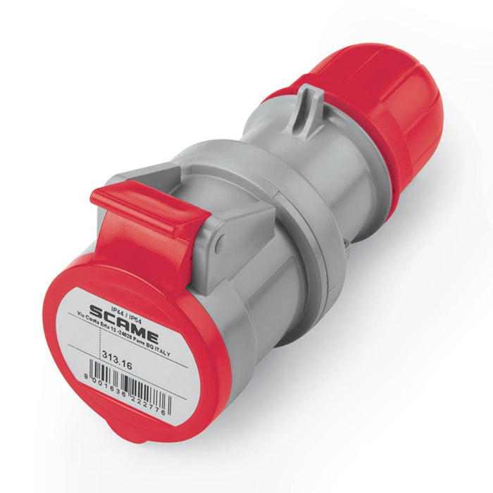 CONTACT 3P+N+E 16A IP54 OPTIMA SCAME