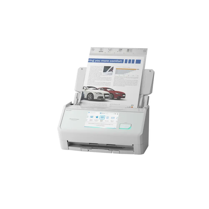 Scanner Ricoh ScanSnap iX2500 A4 USB 3.2 Wi-Fi Duplex ADF 45ppm/90 ipm 5’’ touch display; white - Скенери<<<Принтери