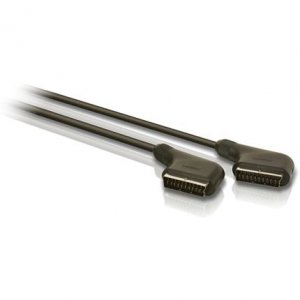 Scart cable PHILIPS SWV2540W/10 - Аксесоари за телевизори и други<<<Черна техника и IT<<<TechnoMix&&&Кабели и други