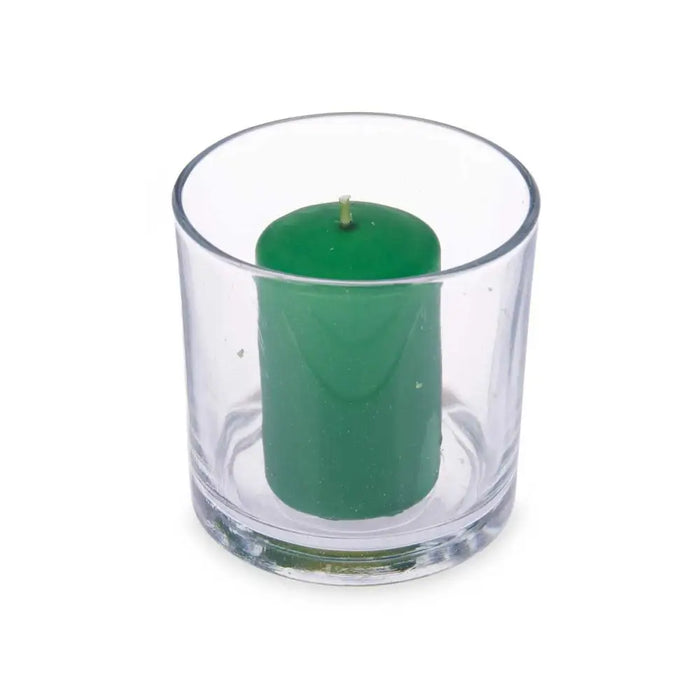 Scented Candle Acorde Bamboo Glass (6 Units) - Почистване Прахосмукачки И Гладене<<<Дом Градина<<<BigBuy&&&Ароматни