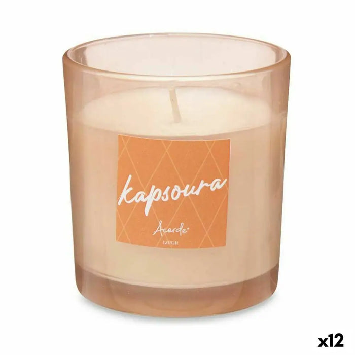 Scented Candle Acorde Ginger 120 g (12 Units) - Почистване Прахосмукачки И Гладене<<<Дом Градина<<<BigBuy&&&Ароматни