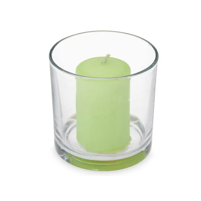 Scented Candle Acorde Jasmine Glass (6 Units) - Почистване Прахосмукачки И Гладене<<<Дом Градина<<<BigBuy&&&Ароматни
