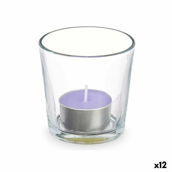 Scented Candle Acorde Lavendar Glass (12 Units) - Почистване Прахосмукачки И Гладене<<<Дом Градина<<<BigBuy&&&Ароматни