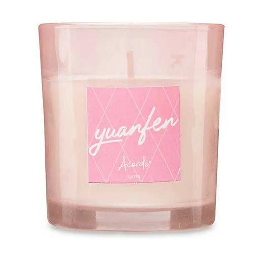 Scented Candle Acorde Peony 120 g (12 Units) - Почистване Прахосмукачки И Гладене<<<Дом Градина<<<BigBuy&&&Ароматни