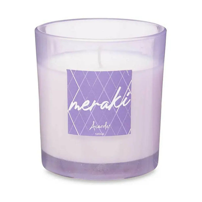 Scented Candle Acorde Violet 120 g (12 Units) - Почистване Прахосмукачки И Гладене<<<Дом Градина<<<BigBuy&&&Ароматни