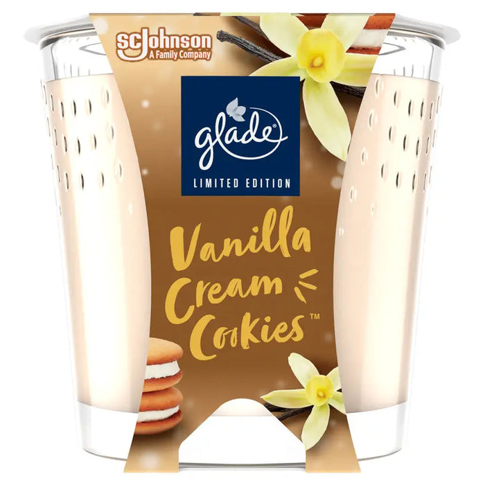 SCENTED CANDLE GLADE VANILLA CREAM COOKIES - Домакински продукти<<<Домашни потреби<<<Кухня<<<Praktiker