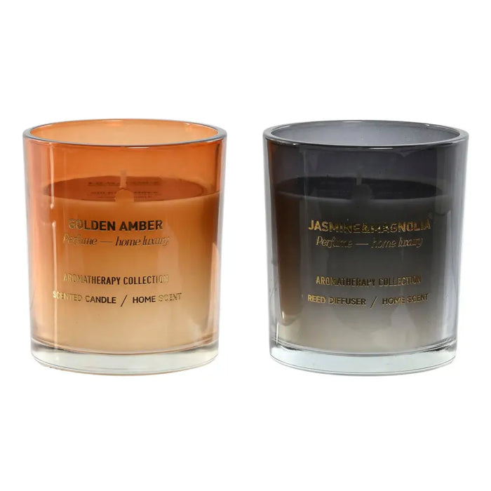 Scented Candle Home ESPRIT Jasmine Modern (2 Units) - Почистване Прахосмукачки И Гладене<<<Дом