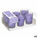 Scented Candle Set Acorde Lavendar Glass (12 Units) - Почистване Прахосмукачки И Гладене<<<Дом