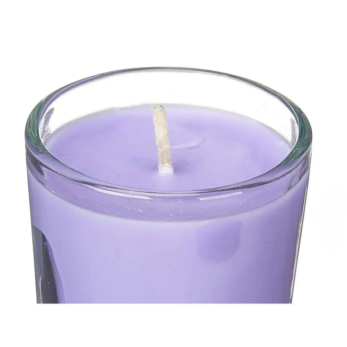 Scented Candle Set Acorde Lavendar Glass (12 Units) - Почистване Прахосмукачки И Гладене<<<Дом
