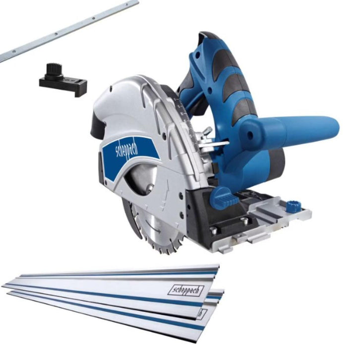 Scheppach PL55 16 cm Black, Blue, Silver 9500 RPM 1200 W