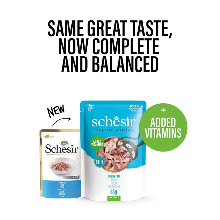 SCHESIR in jelly Tuna - wet cat food - 85 g - Wet foodDLK-KAM<<<For the catDLK<<<ActionPL