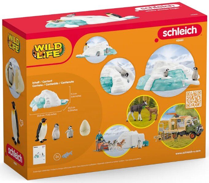 Playset Schleich Penguin Family on the Ice Floe