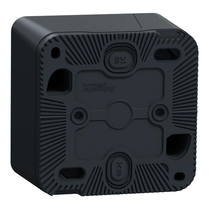 EV CONTACT SHUKO OPEN ASSEMBLY ANTHRACITE