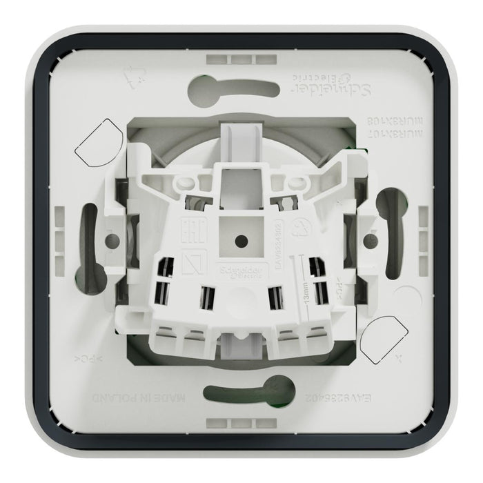 EV CONTACT SCHUKO FLUSH MOUNTING WHITE