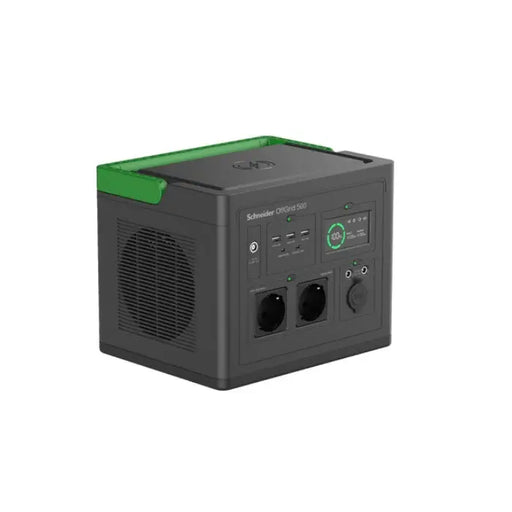 Schneider OffGrid Portable Power Station 500 517Wh Lithium-ion 2 Schuko Sinewave - Акумулаторно