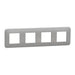 SCHNEIDER UNICA ALUMINUM QUAD FRAME (NU400830) - Ключове и контакти<<<Електроматериали<<<Praktiker&&&Ключове и