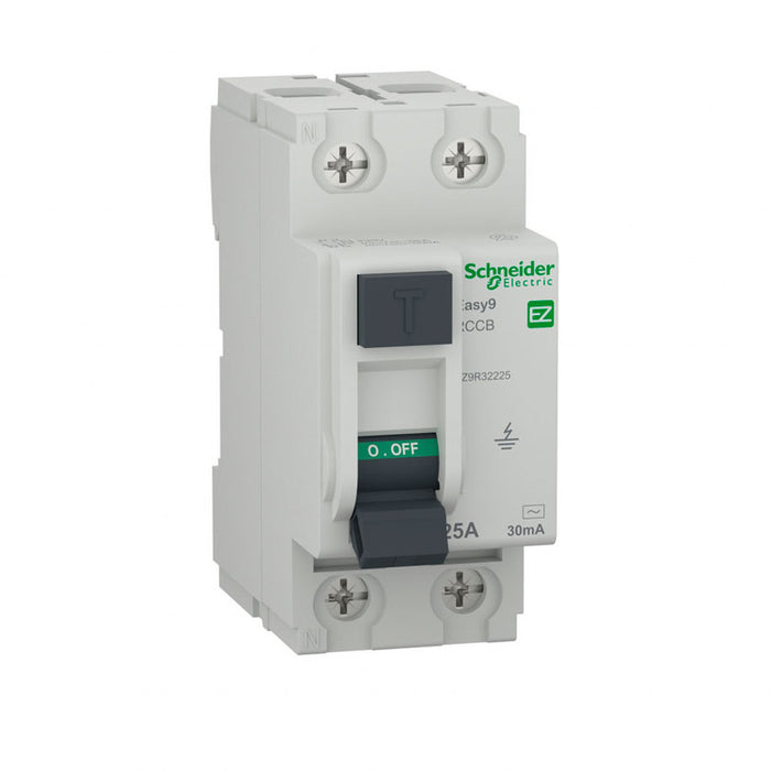 REMEDIAL CURRENT PROTECTION 2P AC 30MA 25A TWO-POLE SCHNEIDER EASY9