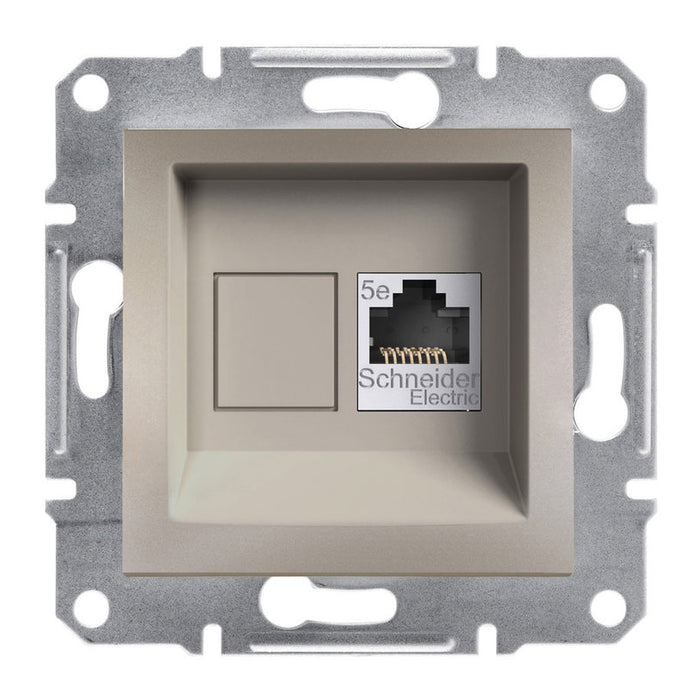 INTERNET SOCKET RJ45 CAT 5E UTP BRONZE SCHNEIDER ASFORA