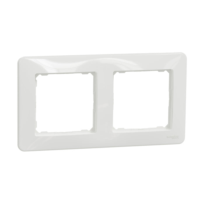 FRAME DOUBLE WHITE SCHNEIDER SEDNA (SDD311802)