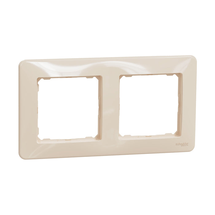 FRAME DOUBLE CREAM SCHNEIDER SEDNA (SDD312802)