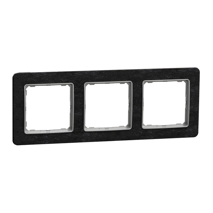 FRAME TRIPLE VOLCANIC STONE SCHNEIDER SEDNA (SDD391803)
