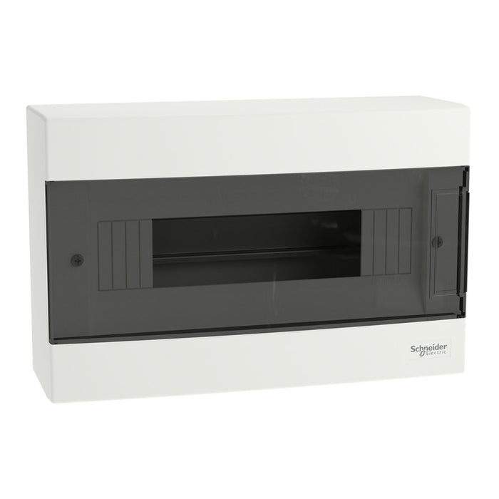 APARTMENT PANEL, SURFACE MOUNTING, 1 ROW, 12 MODULES, SCHNEIDER EASY9 (EZ9EUC112)