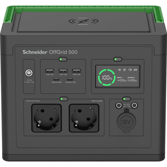 BATTERY SOLAR PLANT 500W SCHNEIDER