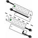 Schuko 10 Way Multi-socket Adapter Brennenstuhl Primera-Line 3600 W (2 m) - Електроника Периферни и резервни