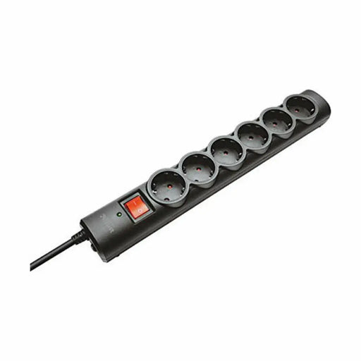 Schuko 6 Way Multi-socket Adapter Trust 21059 230 V Black - Електроника Периферни и резервни части<<<Компютри|