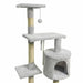 Scratching Post for Cats Paloma tree Grey Plush Wood Sisal (1 Unit) - Домашни Животни<<<Дом Градина<<<BigBuy&&&Здраве и