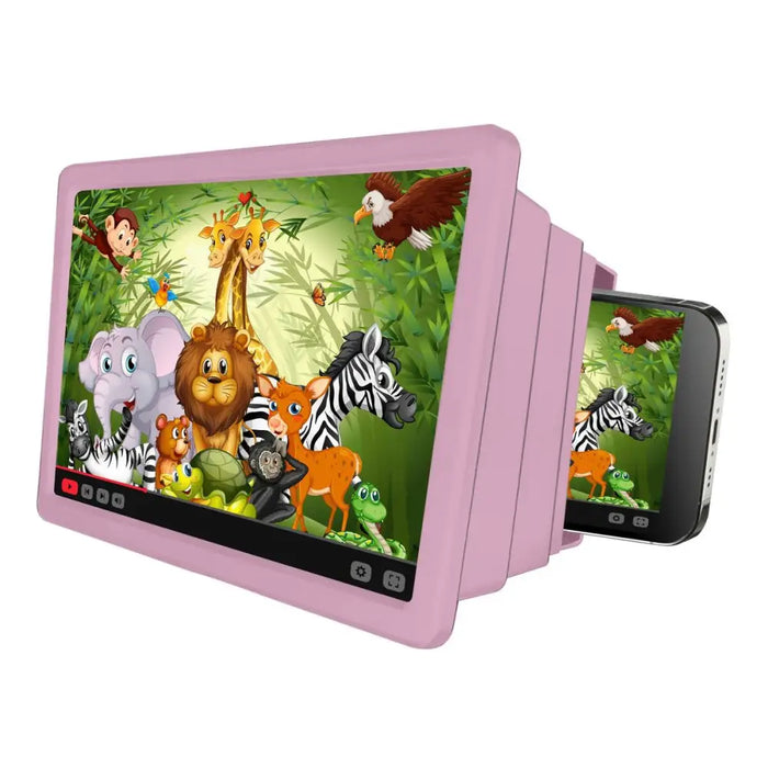 Screen Magnifier for Mobile Devices Celly KIDSMOVIEPK Pink Plastic - Електроника GPS и Автомобил<<<Компютри|