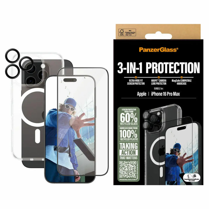 Screen Protector Panzer Glass B1294 + 2864 + 1284 - Електроника Телефони и таблети<<<Компютри|