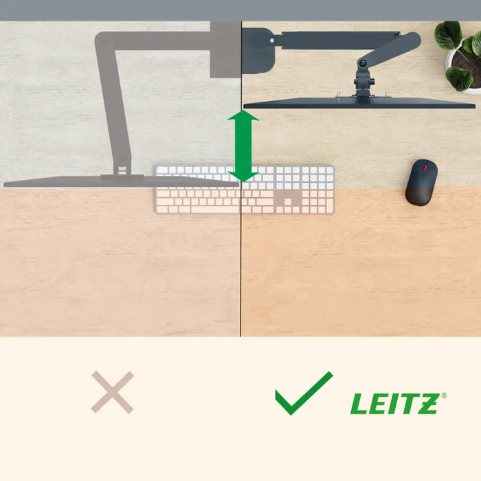 Screen Table Support Leitz Ergo Space Saving 17’’ 32’’ - Монтиране на екрани<<<Електроника Периферни и резервни