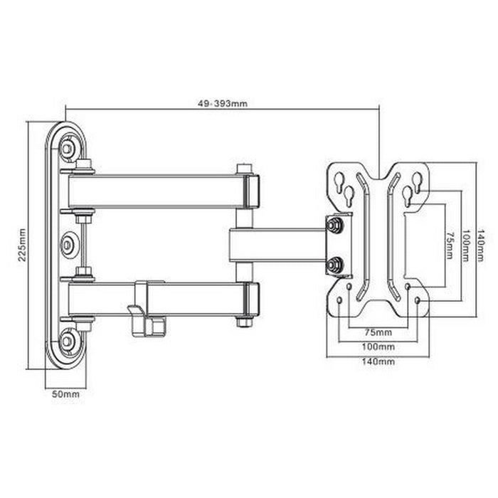 Screen Table Support MacLean MC-740 23’’ 13’’ - Монтиране на екрани<<<Електроника Периферни и резервни