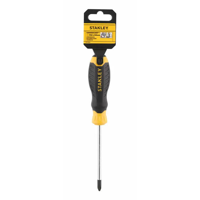 SCREWDRIVER PH2 100MM STANLEY STHT16158-0 - Отвертки<<<Ръчни инструменти<<<Инструменти и